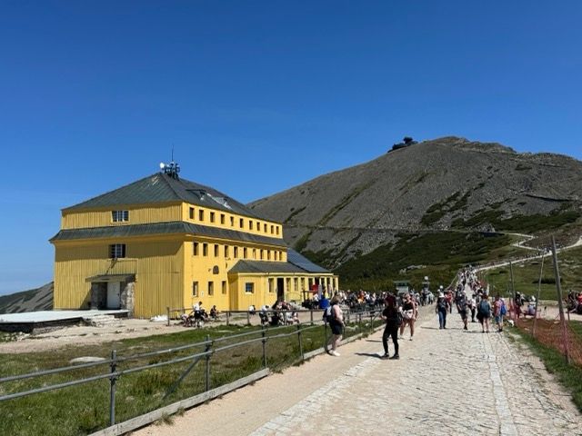 Schlesierhaus unterhalb der Śnieżka
